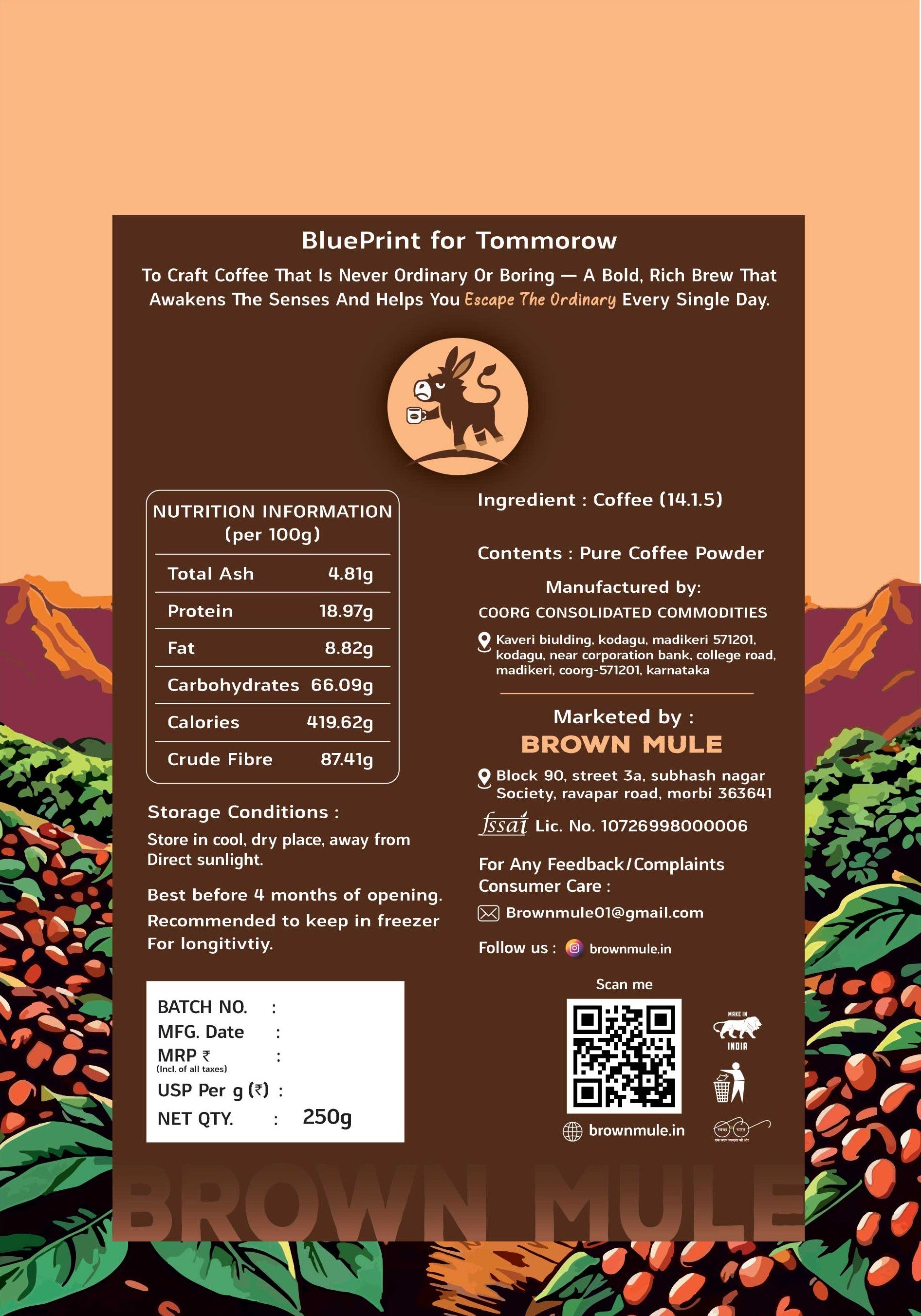 Robusta Whole Beans