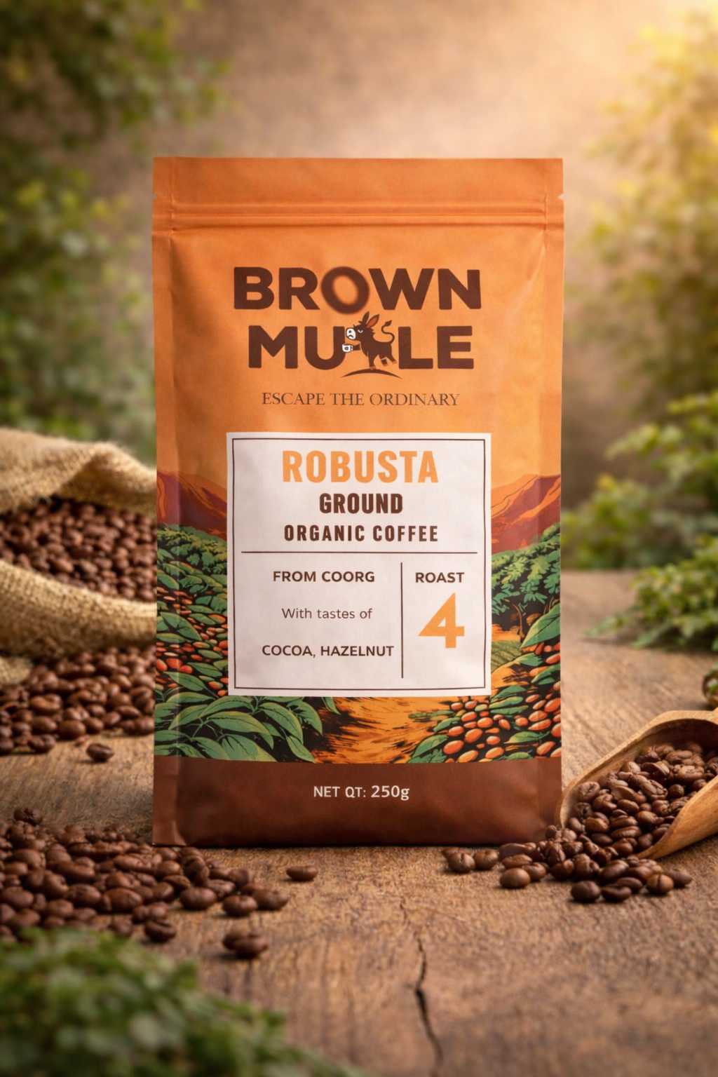 Robusta Whole Beans